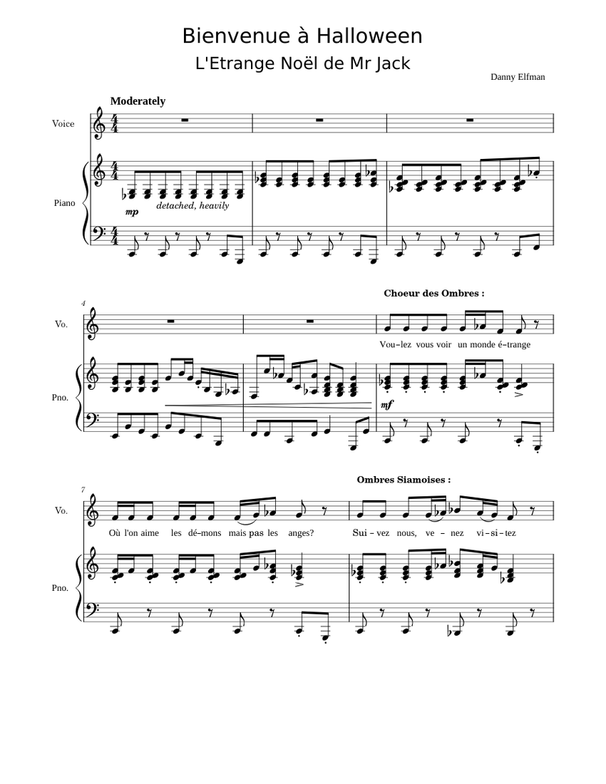 Bienvenue à Halloween – L'Etrange Noël de Mr Jack - Danny Elfman