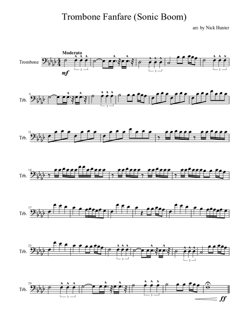 Trombone Fanfare (Sonic Boom)