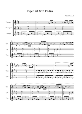 Free Tiger Of San Pedro by John La Barbera sheet music | Download