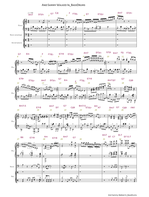 And Sammy Walked In – Michel Camilo