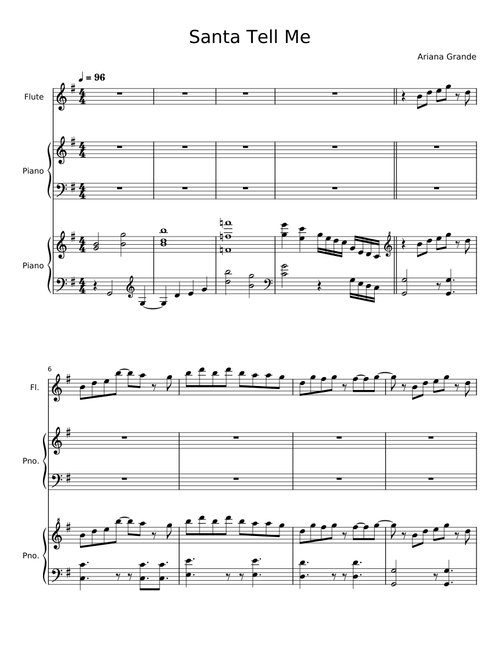 Santa Tell Me - Ariana Grande
