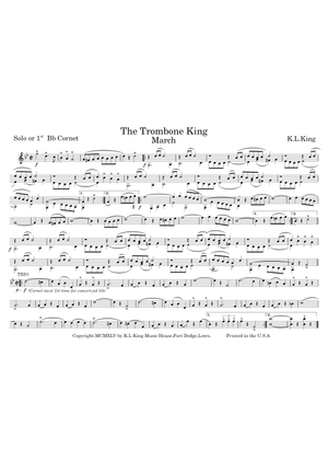 The Trombone King Sheet Music for Piano, Trombone, Tuba, Flute & more ...