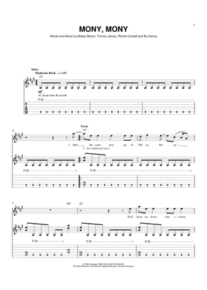 Play Official version of Crimson And Clover Sheet Music by