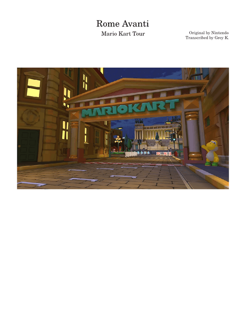 Rome Avanti - Mario Kart Tour