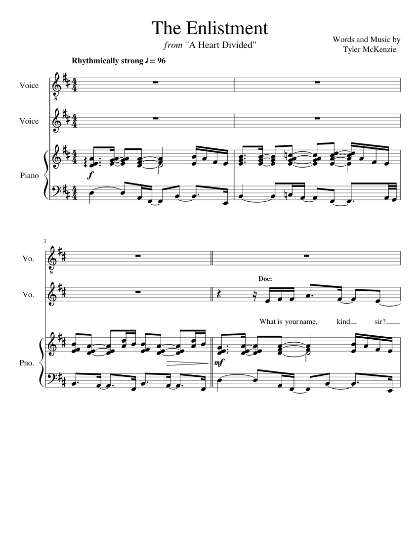 the-enlistment-sheet-music-for-piano-vocals-mixed-trio-musescore