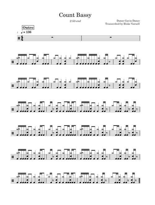 Count Bassy- Dance Gavin Dance