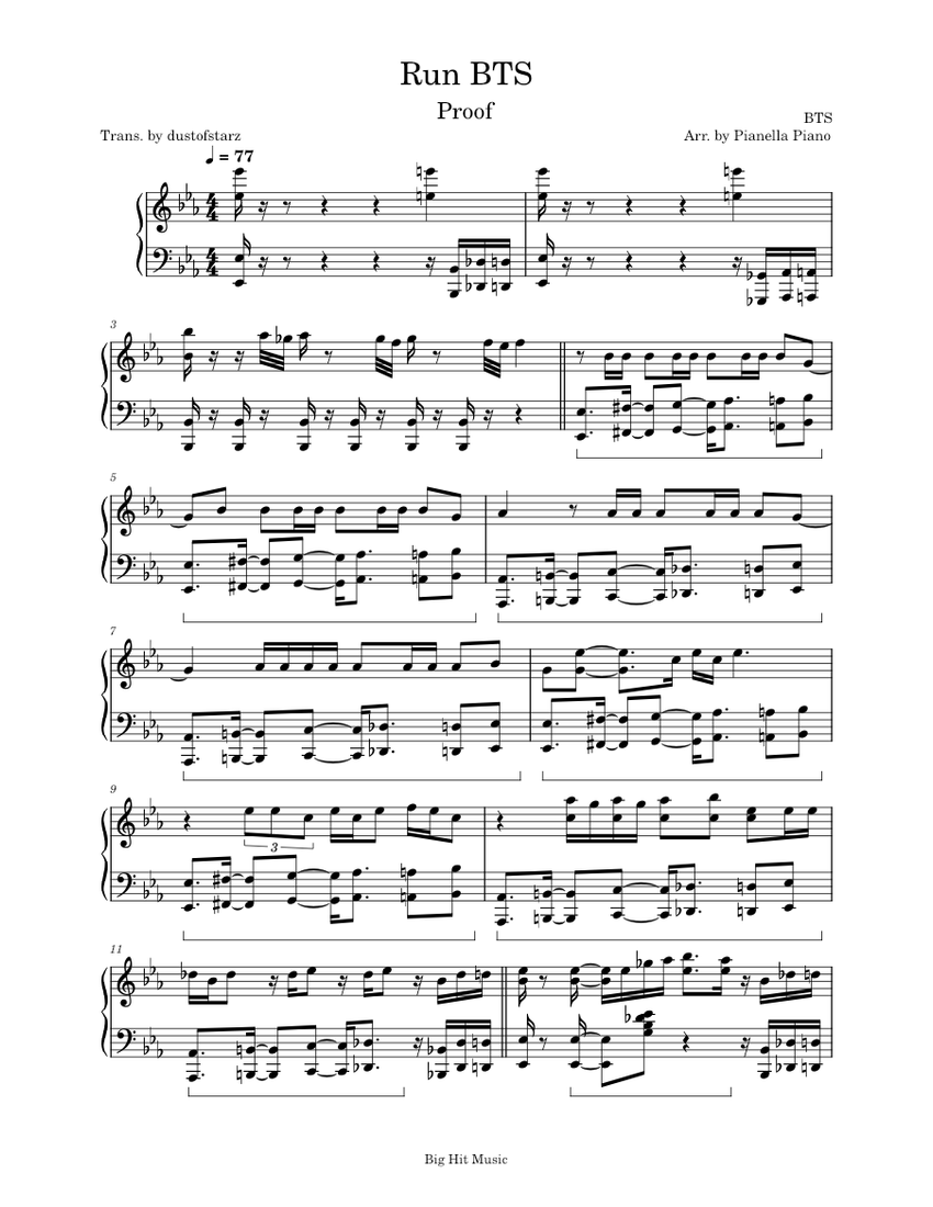 BTS Best Piano Book 未開封 楽譜】BTS' BestPianoBook by Doopiano（Spring）｜島村楽器