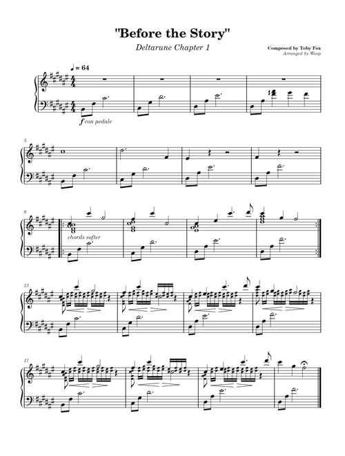 Before The Story – Deltarune Chapter 1