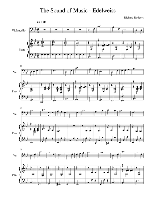 The Sound of Music - Edelweiss