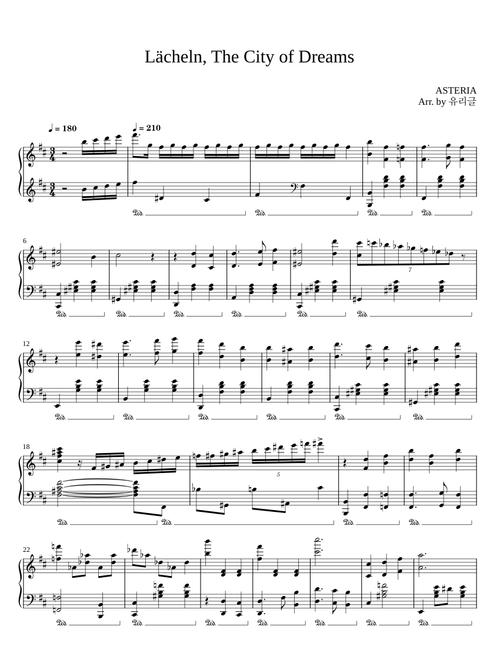 Lächeln,TheCityofDreams - ASTERIA