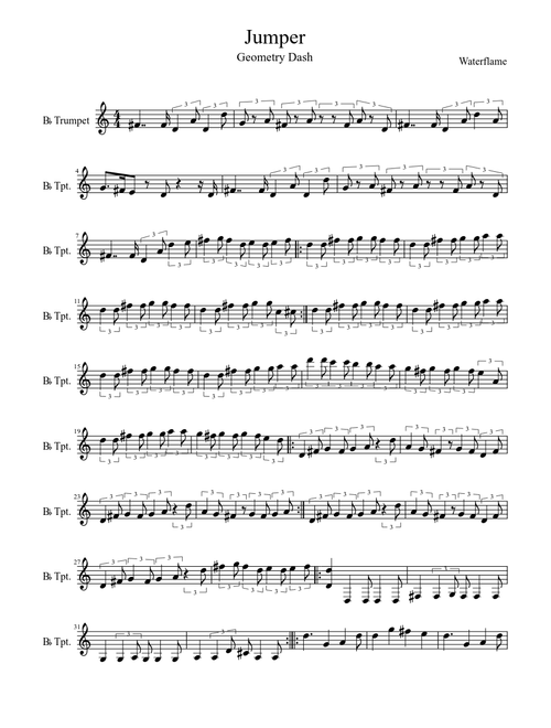 Jumper -THIS IS NOT MY SCORE!-