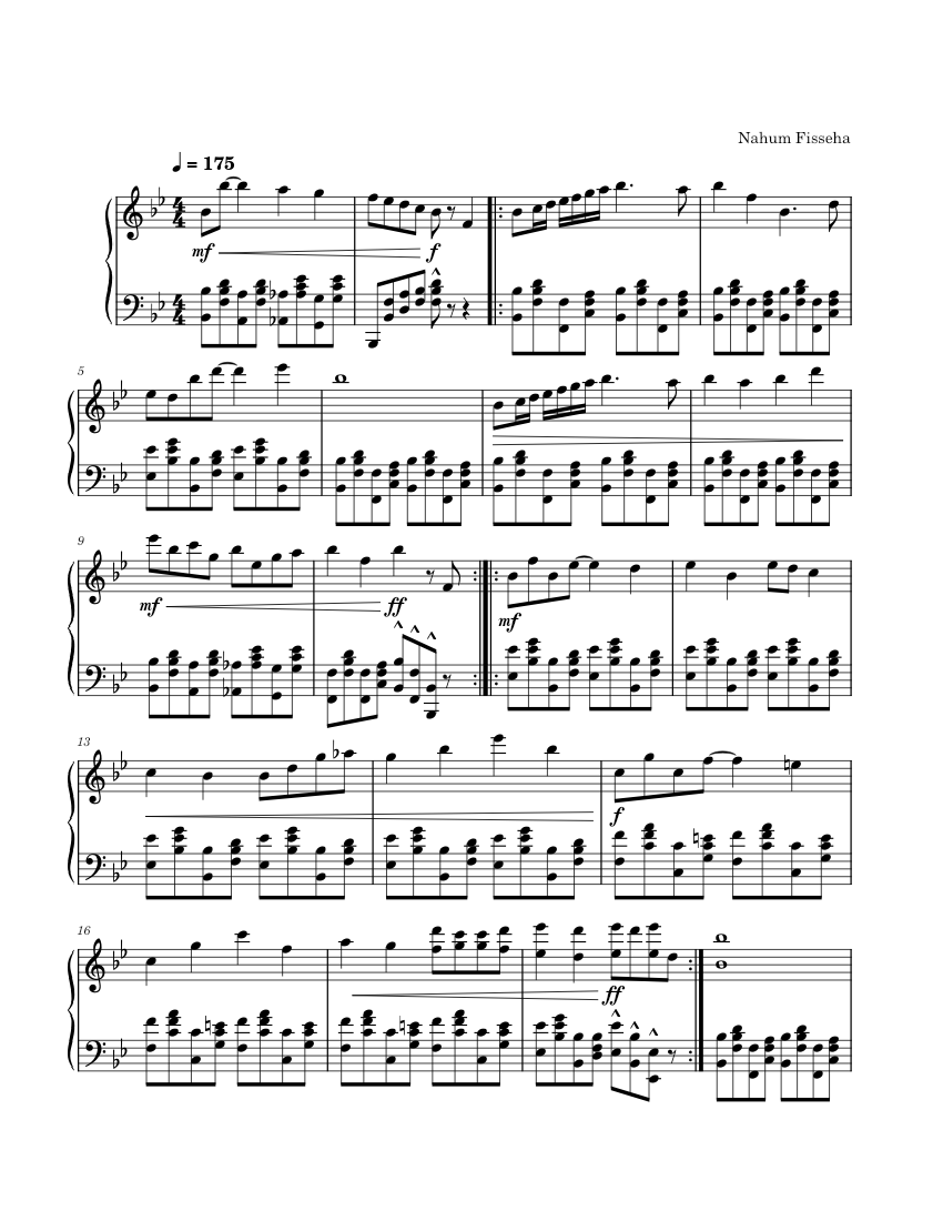 The Circus (Original Composition) Sheet music for Piano (Solo