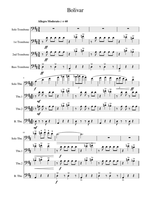 yumani_trb | Free sheet music | Download PDF or print on