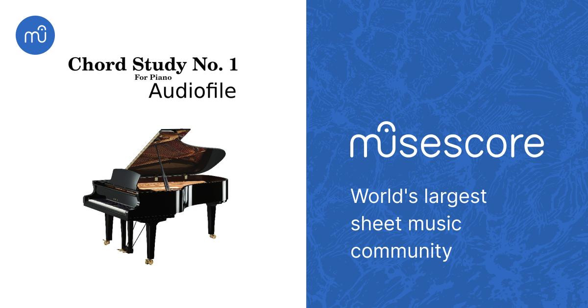 Chord Study No. 1 Sheet music for Piano (Solo) | Musescore.com