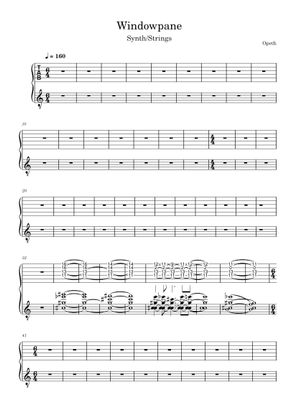 Play Official version of Windowpane Sheet Music by Opeth for Vocals ...