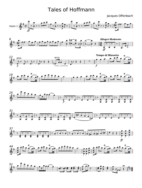 Tales of Hoffmann - Jacques Offenbach