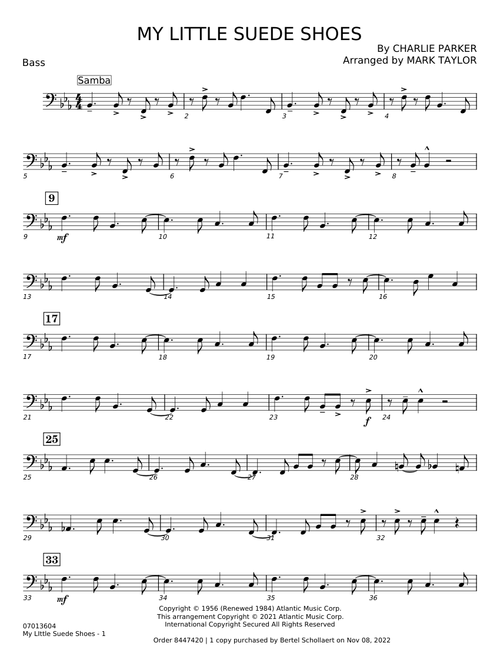 My little suede shoes - Charlie Parker