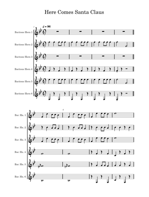 Here comes santa claus – Gene Autry