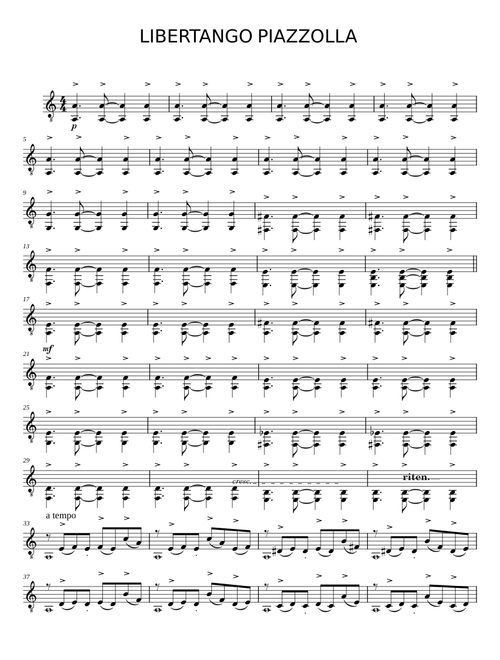 LIBERTANGO PIAZZOLLA