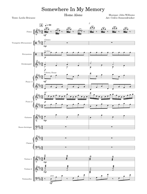 Somewhere in my memory – John Williams