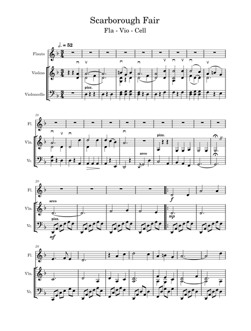 Scarborough fair – Misc Traditional Scarborough Fair