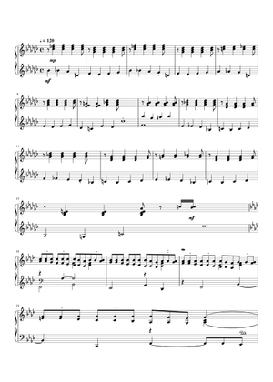 Brazil Sheet Music with Chords for Piano, Trumpet in b-flat, Bass ...