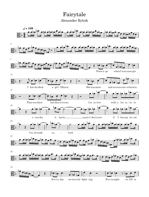 Fairytale – Alexander Rybak