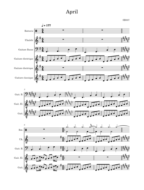 April - SB007