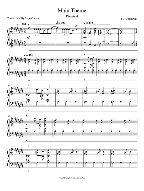 Main Theme - Pikmin 4