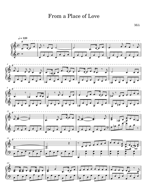 From a Place of Love - Mili