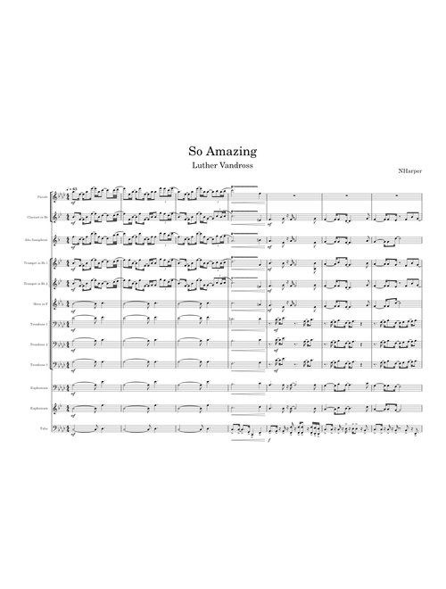 So amazing – Luther Vandross