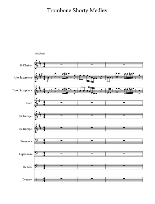 Trombone Shorty Medley