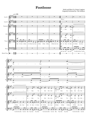 Footloose Sheet Music and Tab for Piano, Trombone, Euphonium