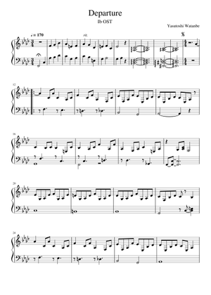 金管バンド楽譜 the song of departure〜旅立ちの歌〜 吹奏楽/オリジナル】 The song of departure ～旅立ちの歌