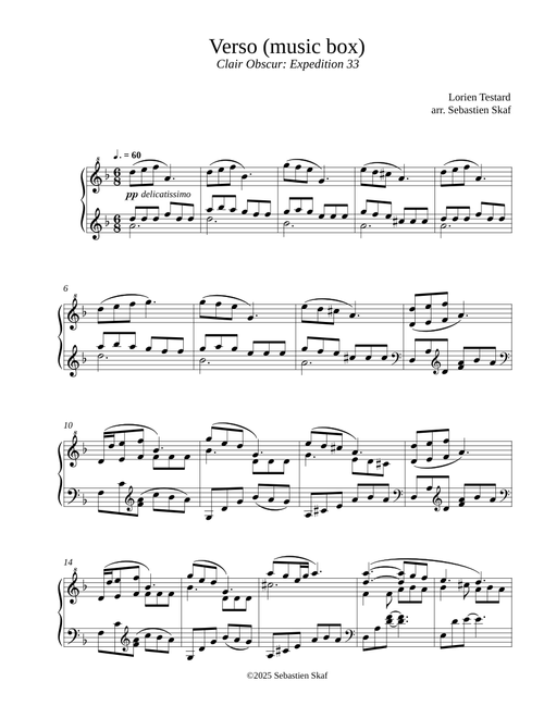 Verso (music box) - Clair Obscur: Expedition 33 – Lorien Testard