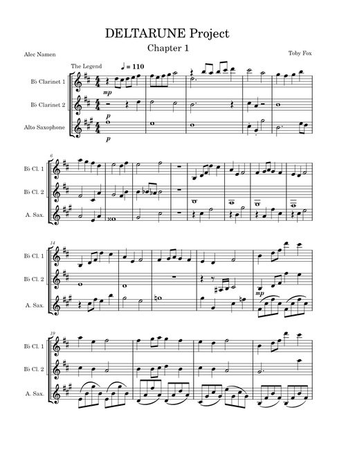 Deltarune OST – Toby Fox