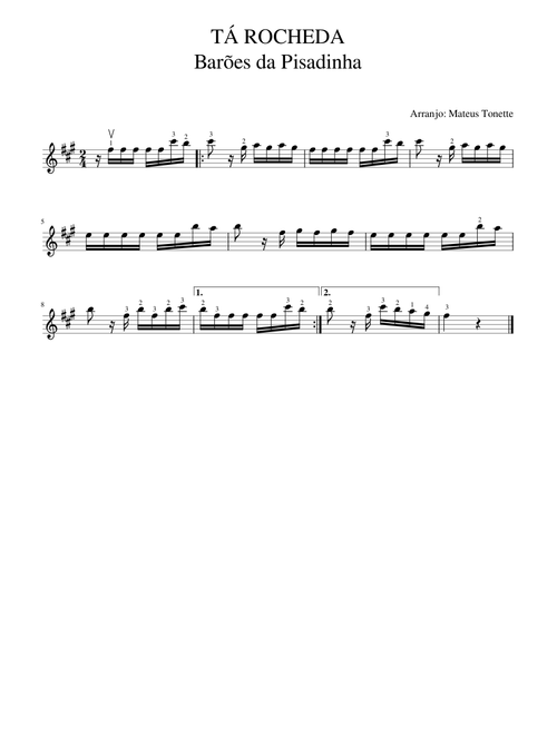 TÁ ROCHEDA - Barões da Pisadinha - Intro Violino