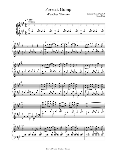 Feather Theme – Alan Silvestri