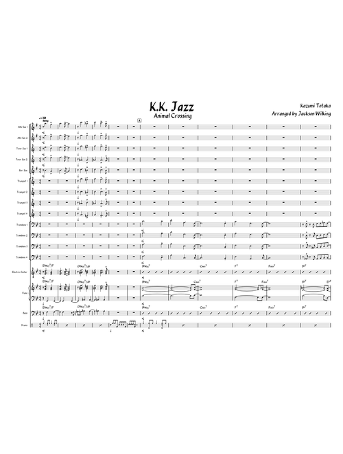KK Jazz Big Band Arrangement