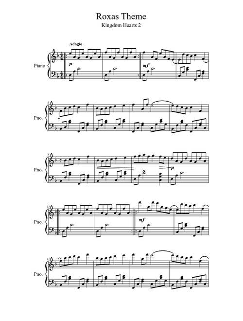Roxas theme