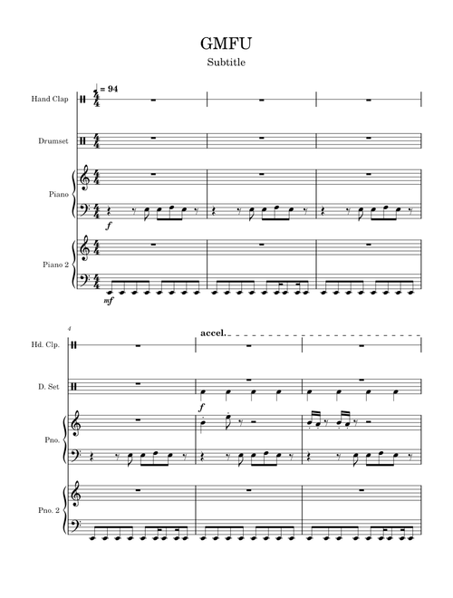 GMFU – Odetari GMFU - Full Transcription