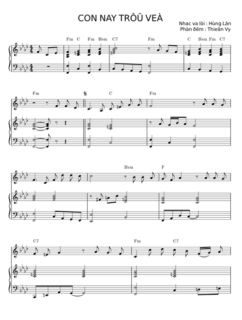 Con Nay Trở Về - Hùng Lân;Dao Kim