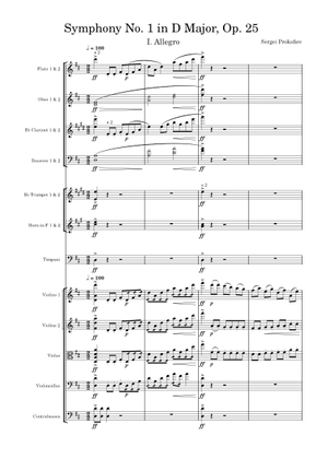 Symphony No. 1 in D Major, Op. 25, IV. Finale, Molto Vivace