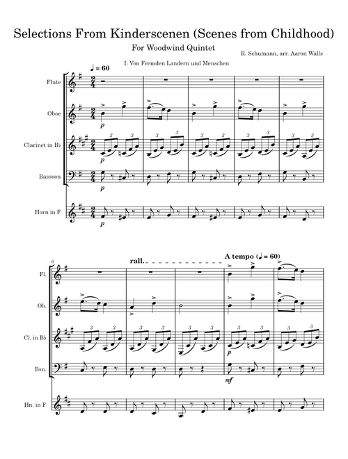 Kinderszenen, Op.15 – Robert Schumann Kinderscenen