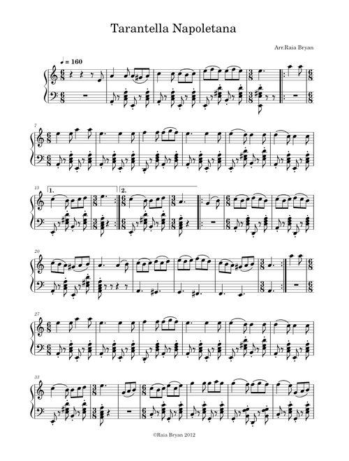 Tarantella Napoletana – raiabryan12