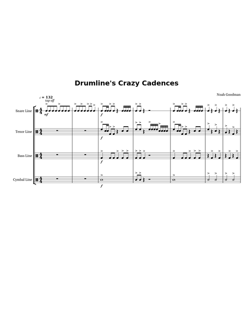 Drumline's Crazy Cadences