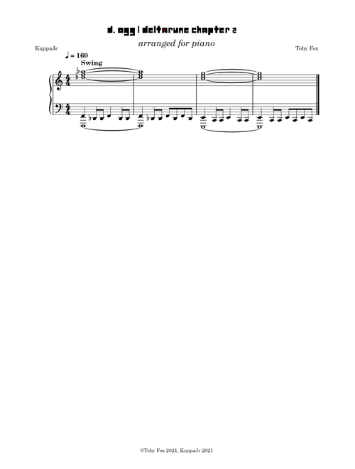 d .ogg | Deltarune Chapter 2 (Piano Arrangement)