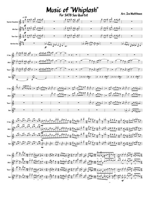Whiplash Sax Quartet