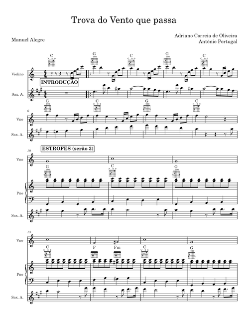 Trova do Vento que passa - Adriano Correia de Oliveira