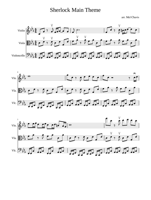 BBC Sherlock Main Theme